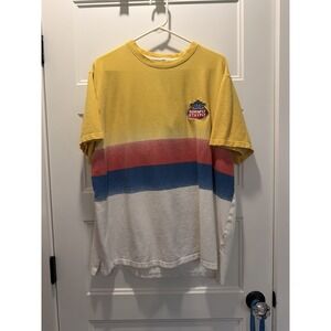 Born Fly Stay Fly "Flyer Than U Kid" Graphic Tee Shirt Yellow 2XL Streetwear